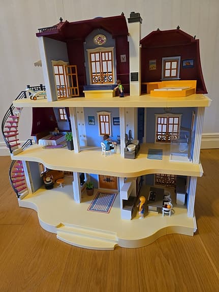 Playmobil dockhus stort townhouse