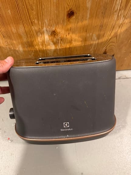 Electrolux brödrost grå