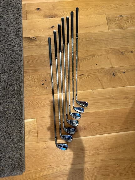 Cobra king F8 järnset + wedgar herr/dam