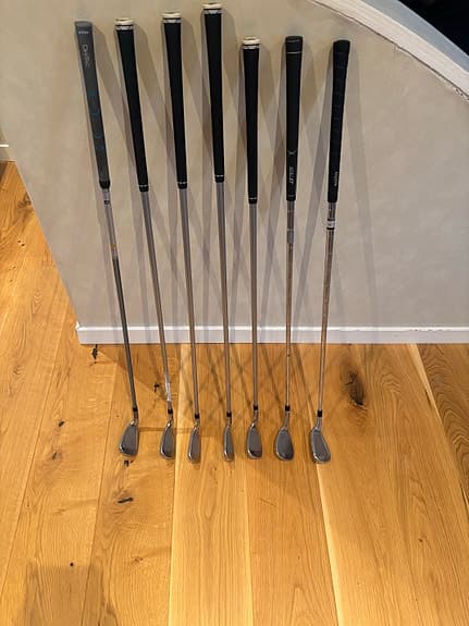 Cobra king F8 järnset + wedgar herr/dam