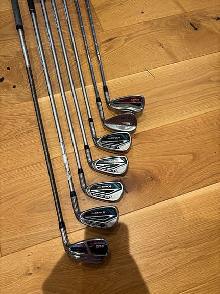 Cobra king F8 järnset + wedgar herr/dam
