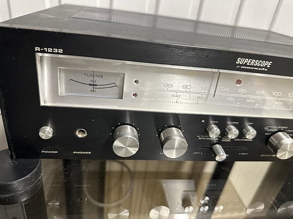 Superscope By marantz R-1232 AM/FM stereo förstärkare och receiver