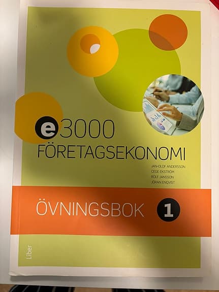 Kurslitteratur gymnasium Företagsekonomi, Kemi, Engelska, Svenska, Spanska