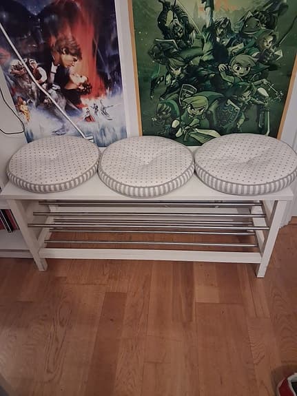 Bänk & skohylla