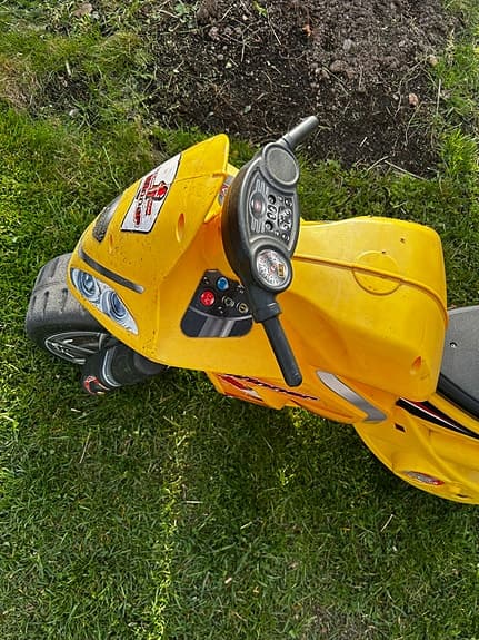 Manuell motorcykel för barn, Springcykel
