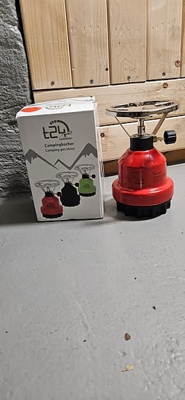 camping gas stove röd campingkök
