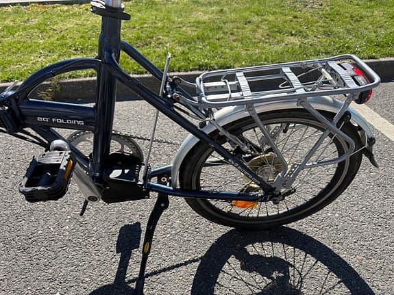 Elcykel Yosemite – hopfällbar – fungerar bra