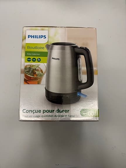 Philips vattenkokare rostfritt stål
