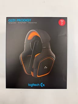 Logitech G231 Prodigy gamingheadset med mikrofon