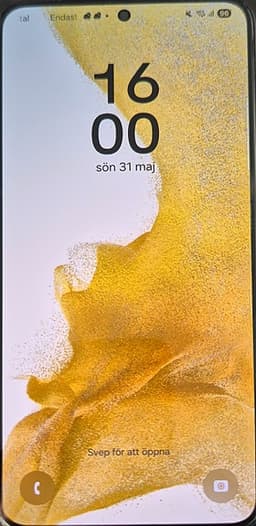 Samsung Galaxy S22 mobil 128 GB svart