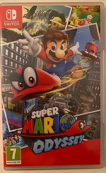 Nintendo Switch Super Mario Odyssey spel