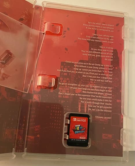 Nintendo Switch Super Mario Odyssey spel