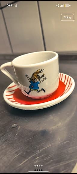 Pippi Långstrump barnservis