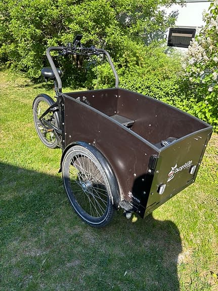 Cargobike delight ellådcykel, äldre modell
