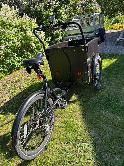 Cargobike delight ellådcykel, äldre modell
