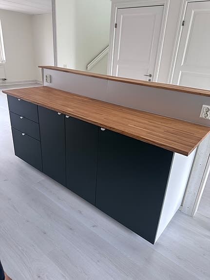 Havstorp IKEA + vitvaror, bänkskiva mm (EJ STOMMAR)