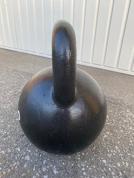 Eleiko kettlebell 40 kg svart