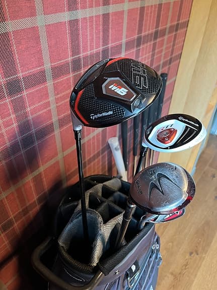 Golfset  för vänsterspelare herr