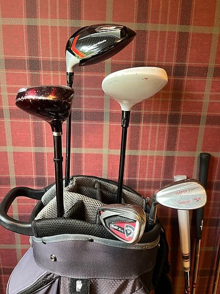 Golfset  för vänsterspelare herr