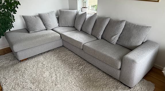 Mio soffa 3-sits med schäslong divan