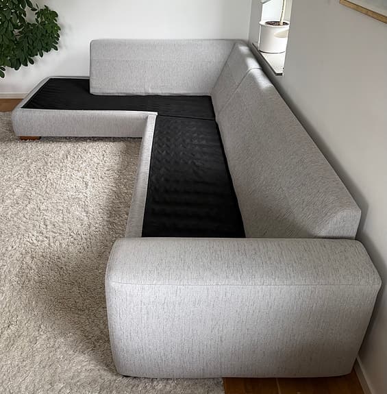 Mio soffa 3-sits med schäslong divan