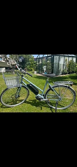 Skeppshult elcykel dam blågrön