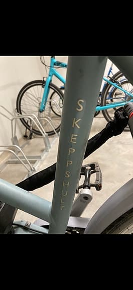 Skeppshult elcykel dam blågrön