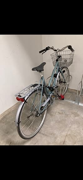 Skeppshult elcykel dam blågrön