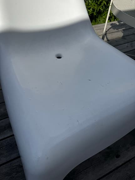 Två st ikea PS-stolar samt ikea krokholmen-bord