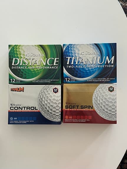 Scanna golfbollar- ny skick