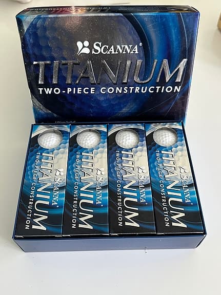 Scanna golfbollar- ny skick