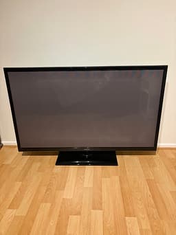 Samsung 50” TV med fot