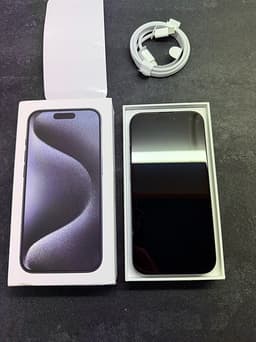iPhone 15 Pro 128GB Blue Titanium – Fint skick!