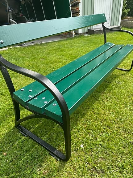 Trädgårdssoffa