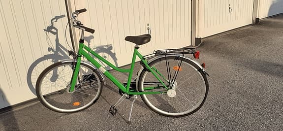Oanvänd cykel