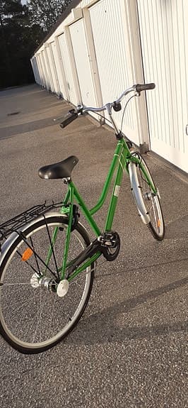 Oanvänd cykel
