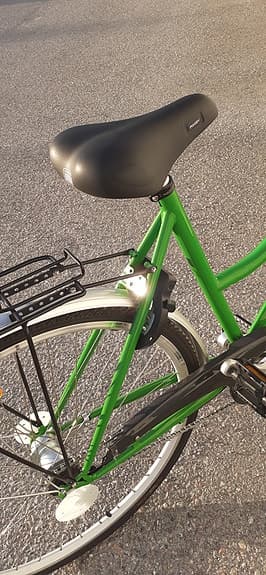 Oanvänd cykel