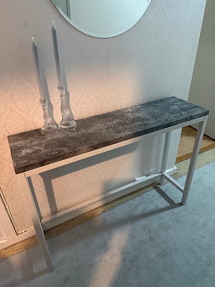 IKEA avlastningsbord 110x30 cm svart