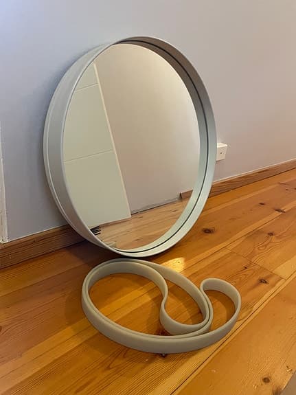 Rund spegel, 50 cm diameter