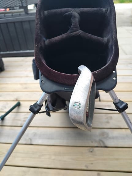 Slazenger Jack Nicklaus golfklubbor med bag