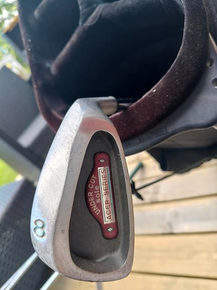 Slazenger Jack Nicklaus golfklubbor med bag