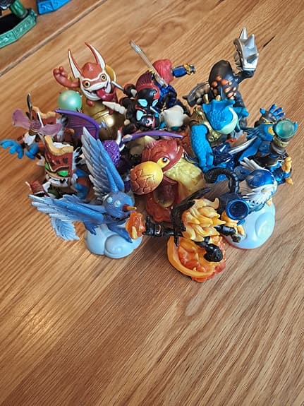 Skylanders figuriner blandat paket