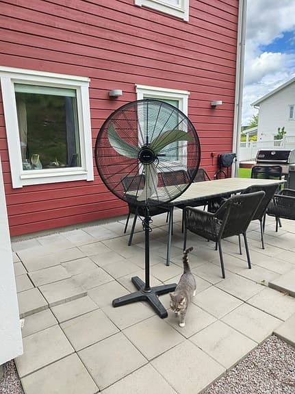 Enorm golvfläkt Proklima 75cm 125W