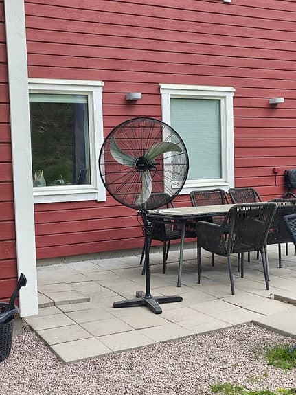 Enorm golvfläkt Proklima 75cm 125W