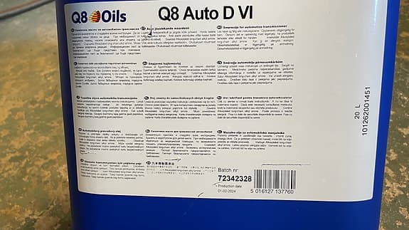 Olja Q8 Auto D VI