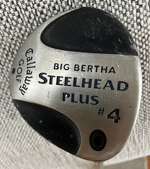Callaway Big Bertha Steelhead Plus #4 golfklubba