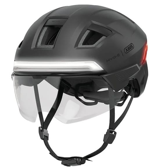 ABUS Hype-E Magnetic BLACK Cykelhjälms Visir