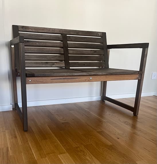 Ikea träsoffa