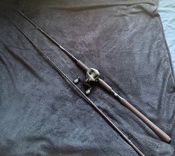 Abu Garcia Beast X2 842 XHP 40–140g + Abu Max 41 Vänster + Gäddjiggar  – Nyskick