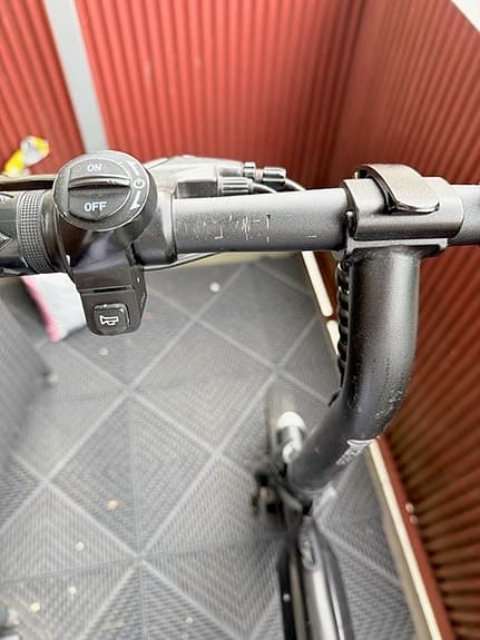 Freev hopfällbar elcykel svart